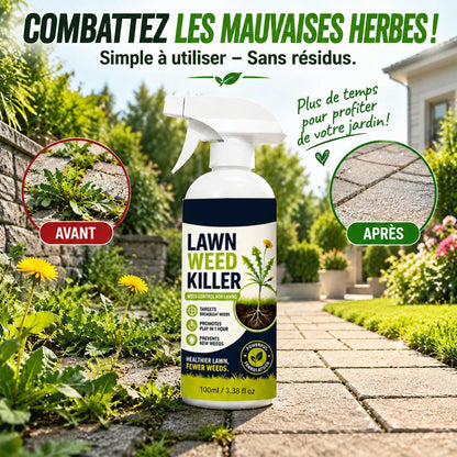 🌱 -50 % 🌿 Stop mauvaises herbes – efficace contre les mauvaises herbes & limite leur repousse | Pour jardin, allées & cour ⚡