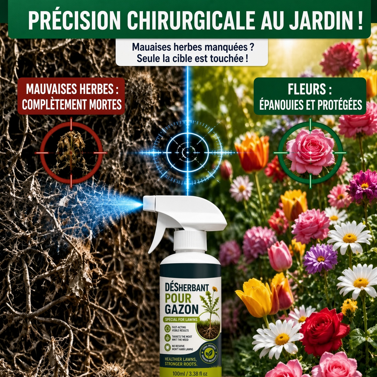 upsell-🔥 50 % DE RÉDUCTION 🌿 Désherbant – Efficace contre les mauvaises herbes & leur repousse | Jardin, allées & cour ⚡ (Copy)