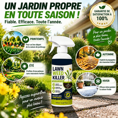 🌱 -50 % 🌿 Stop mauvaises herbes – efficace contre les mauvaises herbes & limite leur repousse | Pour jardin, allées & cour ⚡