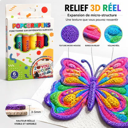 Économisez 50 % en commandant aujourd’hui丨IEY® Stylo d’art 3D – Transformez vos dessins plats en créations 3D à toucher 🪄