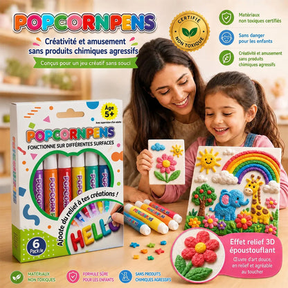 Économisez 50 % en commandant aujourd’hui丨IEY® Stylo d’art 3D – Transformez vos dessins plats en créations 3D à toucher 🪄