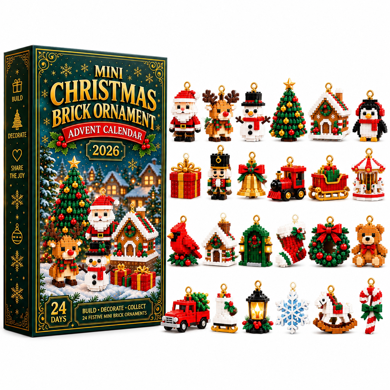 1 exemplaire – 1 calendrier de l’Avent 🎄