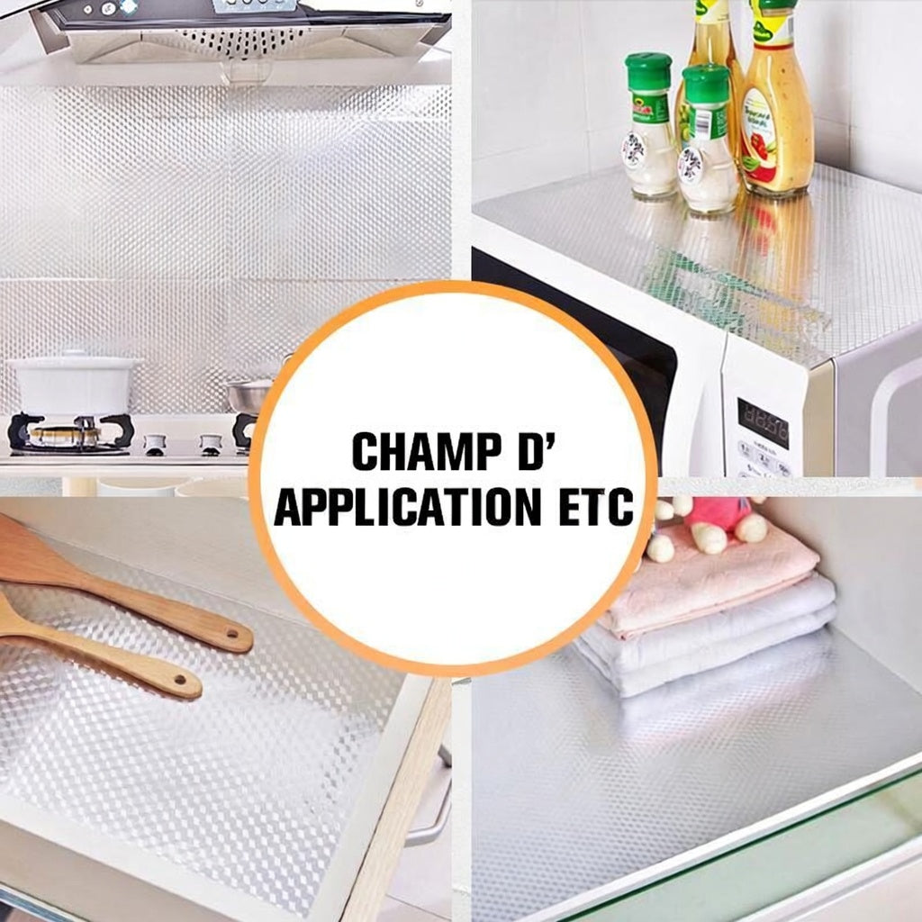 🛡️ 2 achetés = 1 offert 🎁 Autocollants de cuisine – Adhésif cuisine anti-graisse pour protéger vos surfaces.