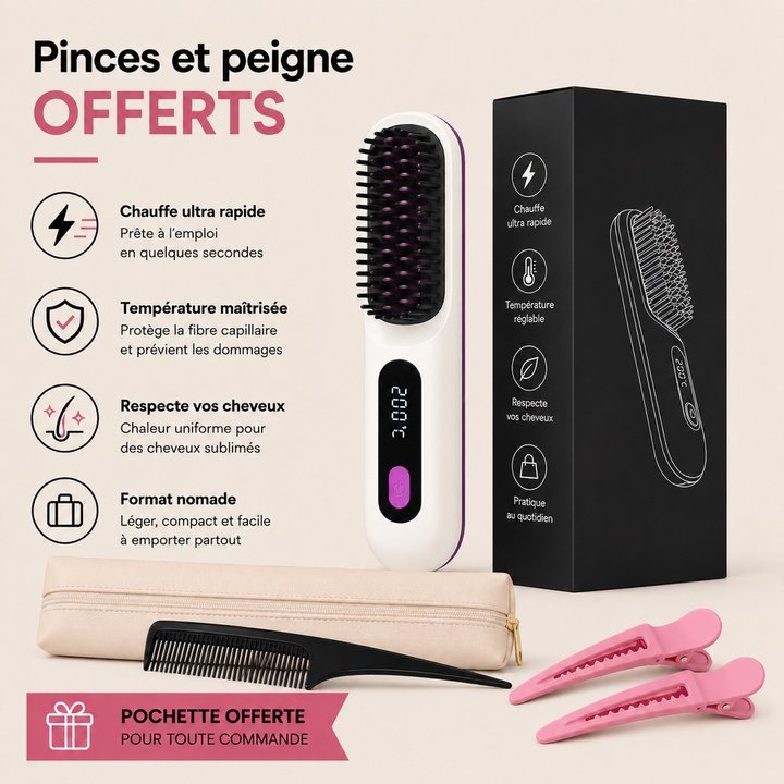 upsell-💇‍♀️✨La brosse chauffante pensée pour les cheveux courts