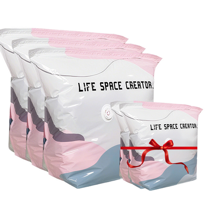 🧳💨 -50 % ! Sacs de rangement sous vide sans pompe – Appuyez et scellez, aucune pompe nécessaire.  🛏️🗄️