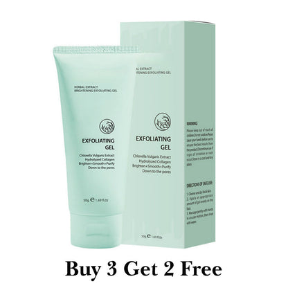 🔥1 acheté, 1 offert🎁 Gel exfoliant éclaircissant aux extraits de plante – Formule douce végétale, exfoliation efficace & soin unifiant pour la peau 🧴