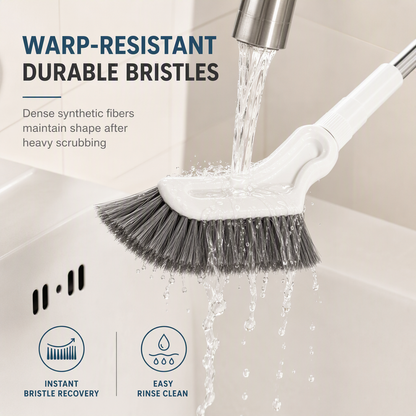 🎉 OFFRE EXCLUSIVE🧹 Achetez-en 2, recevez-en 1 offert crochet offert🎁  Brosse de nettoyage de sol multifonctionnelle à manche long extensible