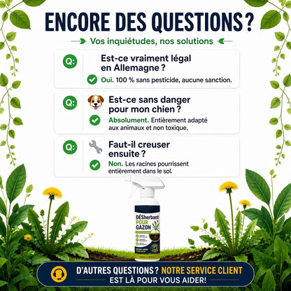 upsell-🔥 50 % DE RÉDUCTION 🌿 Désherbant – Efficace contre les mauvaises herbes & leur repousse | Jardin, allées & cour ⚡ (Copy)