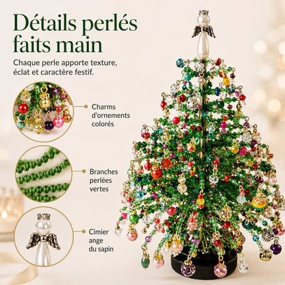 🎄✨ Kit de sapin de Noël perlé à faire soi-même – 🎅Créez votre propre décoration de Noël scintillante